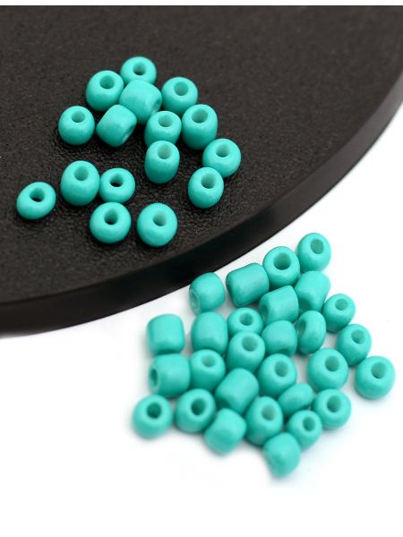 Бисер «Glass bead-1-7» размер 6, фасовка 50 гр