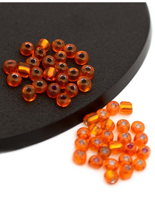 Бисер «Glass bead» размер 6, фасовка 50 гр