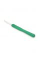 Крючок для вязания металлический с эргономичной резиновой ручкой , диаметр 4,5 мм, длина 14 см