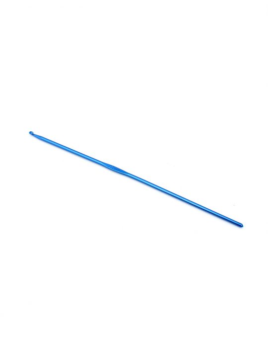 Крючок для вязания, диаметр 2.5 мм, длина 15 см, металл, 1 шт
