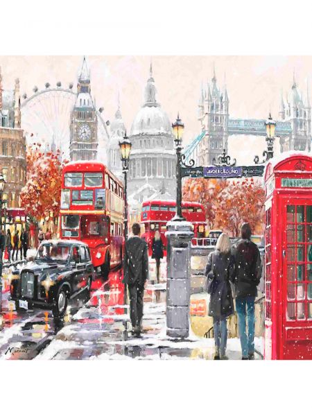 Картина по номерам «Прогулка по Лондону» 