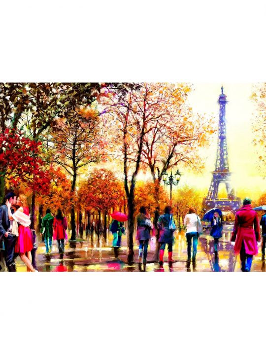 Алмазная мозаика «Осенний Париж» 