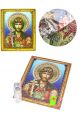Алмазная мозаика на подрамнике «Святой князь Андрей Боголюбский» икона