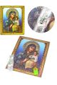 Алмазная мозаика на подрамнике «Божией Матери Неувядаемый Цвет» икона