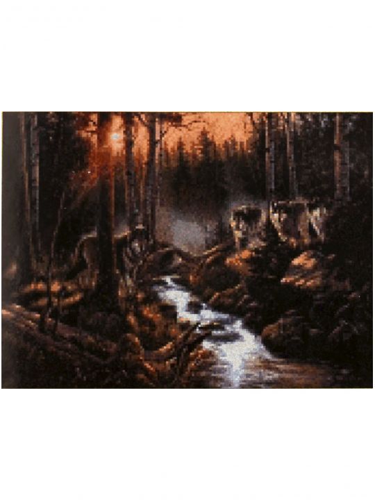 Набор для вышивания крестом «В лесу дремучем» 