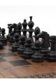 Шахматы, нарды, шашки «Краснодарские» тёмные большие 3 в 1