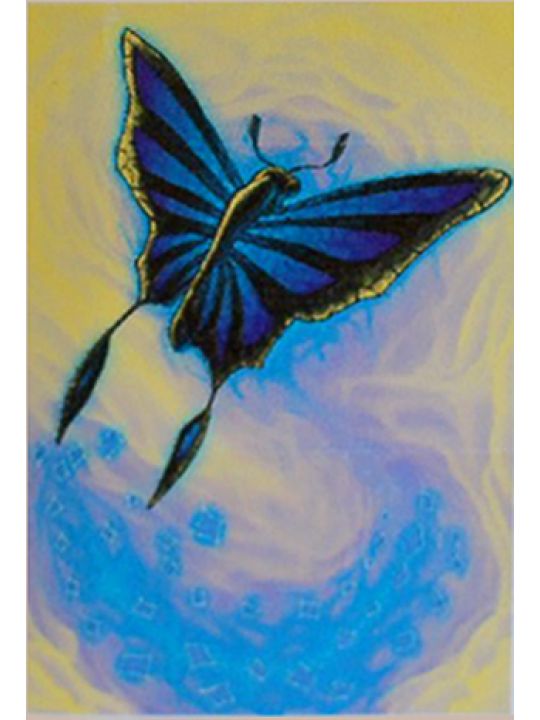 Алмазная мозаика «Синяя бабочка» 