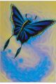 Алмазная мозаика «Синяя бабочка» 