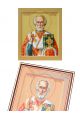 Алмазная мозаика на подрамнике «Николай Чудотворец» икона