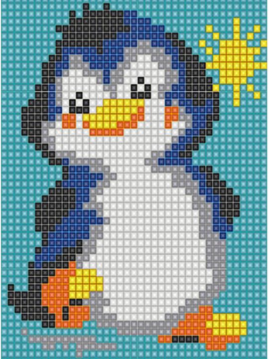 Алмазная мозаика «Пингвин»
