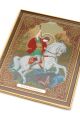 Алмазная мозаика на подрамнике «Святой Георгий Победоносец» икона