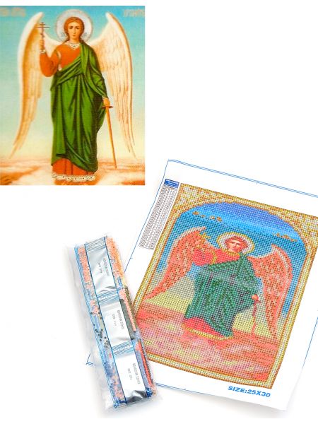 Алмазная мозаика «Ангел хранитель» икона