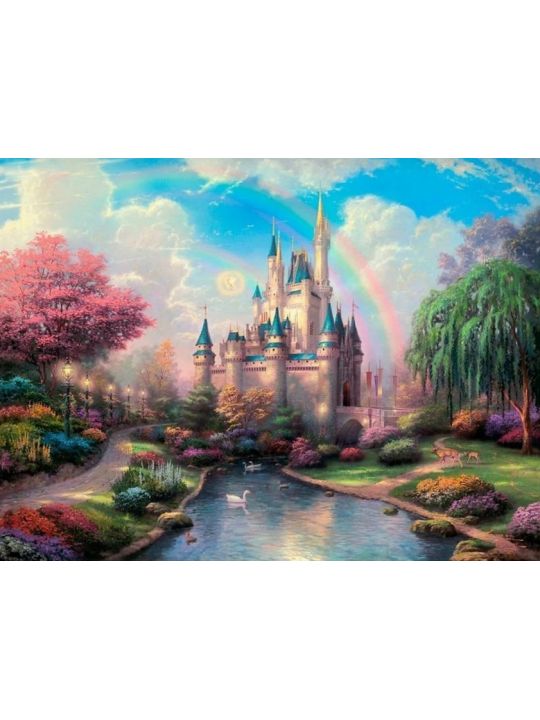 Алмазная мозаика «Волшебный замок» 