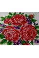 Алмазная мозаика «Розы и фиалки» 