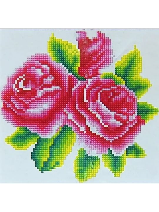 Алмазная мозаика «Кисельные розы» 