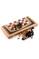 Нарды, шахматы, шашки 3в1 «Десятиклинка» инкрустация шпоном
