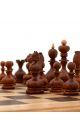 Шахматы с резными фигурами «Суздальские» ларец стаунтон 45x45 см дуб