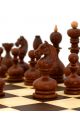 Шахматы с резными фигурами «Суздальские» доска складная панская венге 45x45 см