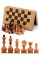 Шахматы с резными фигурами «Суздальские» доска панская из дуба 40x40 см