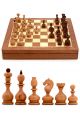 Шахматы с резными фигурами «Суздальские» ларец классический махагон 45 x 45 см