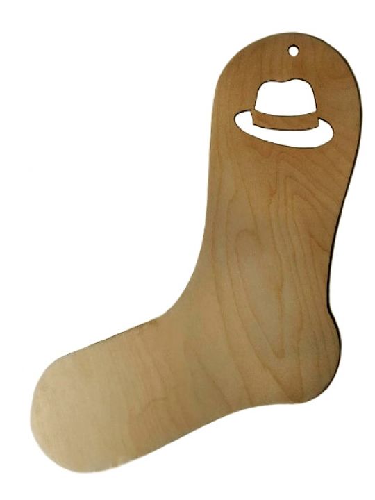 Блокатор для носков «Дядя» деревянный 46 размер
