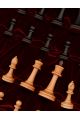 Шахматы «Стаунтон» ларец классический махагон 45x45 см