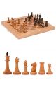 Шахматы складные «Стаунтон» доска панская  из бука 40x40 см