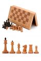 Шахматы складные «Стаунтон» доска панская  из бука 40x40 см