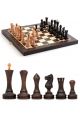 Шахматы с резными фигурками «Престиж» доска складная из венге 40x40 см