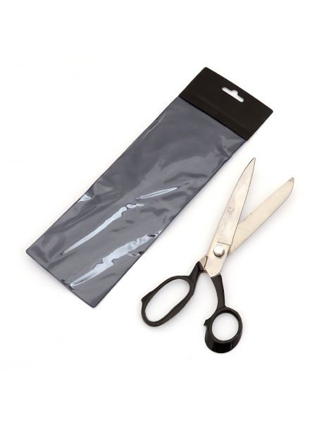 Ножницы закройные средние «Чёрная ручка» длина лезвия 11 см