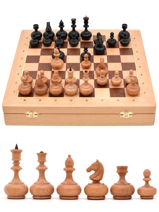 Шахматы «Бочата» ларец классический бук 40 см