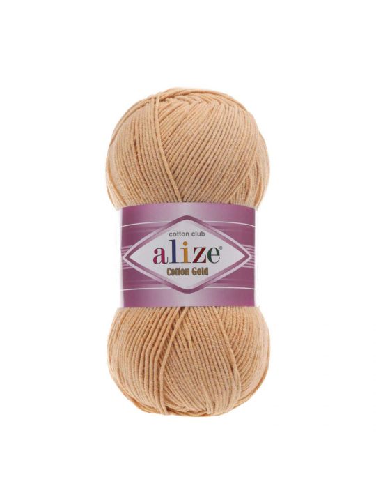 Пряжа для ручного вязания Alize «Cotton Gold-446» 330 метров, 100 гр
