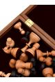Шахматы «Дворянские» доска складная панская из ореха 40x40 см