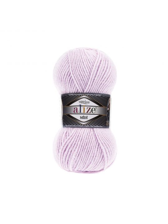 Пряжа для ручного вязания Alize «Superlana midi-275» 170 метров, 100 гр