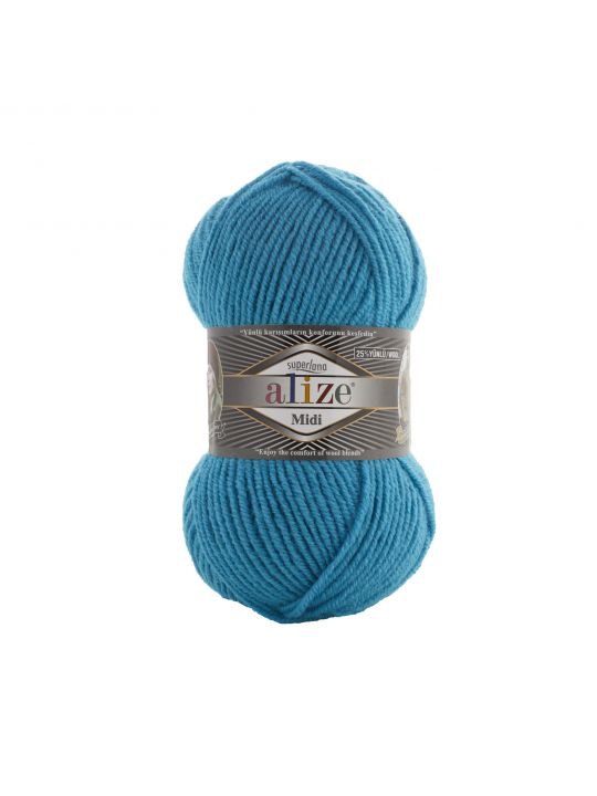 Пряжа для ручного вязания Alize «Superlana midi-484» 170 метров, 100 гр