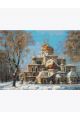 Алмазная мозаика «Воскресенский собор» 40x30 см, 30 цветов