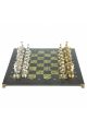 Шахматы металлические с каменной доской «Дон Кихот» 40х40 см