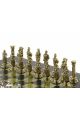 Шахматы металлические с каменной доской «Римские легионеры» 32х32 см