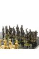 Шахматы металлические с каменной доской «РЖД» 40х40 см