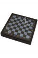 Шахматный ларец «Керамогранит» с выдвижными ящиками 44x44 см