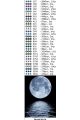 Алмазная мозаика без подрамника «Лунный Свет» 90x70 см, 30 цветов
