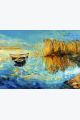 Картина интерьерная «Две Лодки» холст 40 x 30 см