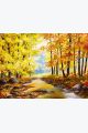 Картина интерьерная «Лесной Ручей» холст 40 x 30 см