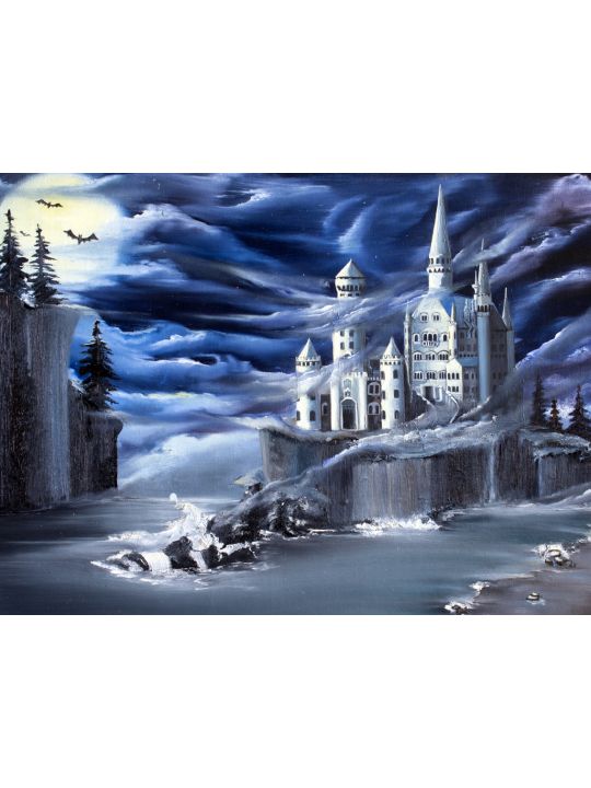 Картина интерьерная «Белый Замок» холст 40 x 30 см