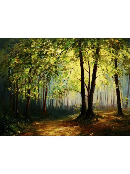 Картина интерьерная «Днём в Лесу» холст 40 x 30 см