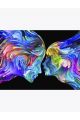 Алмазная мозаика без подрамника «Воображение в красках» 50x40 см, 30 цветов