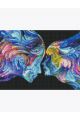Алмазная мозаика без подрамника «Воображение в красках» 40x30 см, 30 цветов