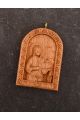 Икона карманная резная из дерева «Святая Матрона Московская»