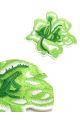 Аппликация термоклеевая «Лилия» зелёная