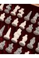 Шахматы «Северные народы» ларец стаунтон бук 45x45 см